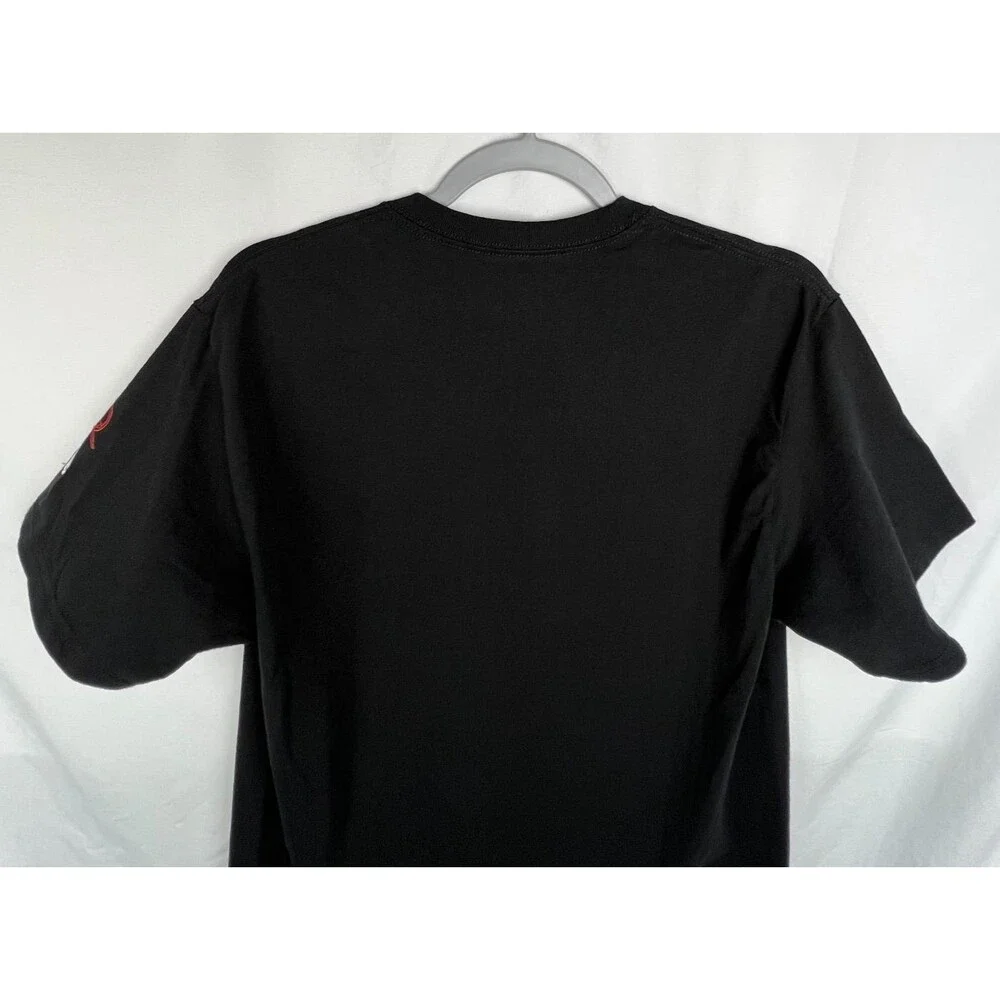 CHAMPION QUEEN Official Merch Graphic T-Shirt Medium Black Freddie Mercury Band - Picture 9 of 13